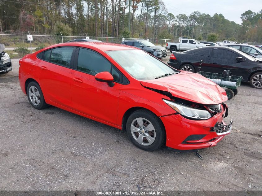 2018 CHEVROLET CRUZE LS - 1G1BC5SMXJ7123397