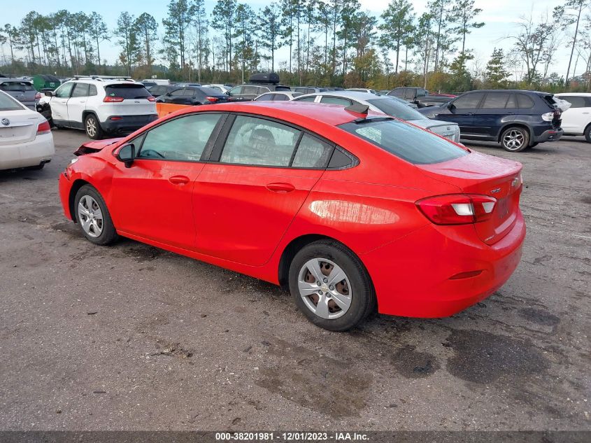 2018 CHEVROLET CRUZE LS - 1G1BC5SMXJ7123397