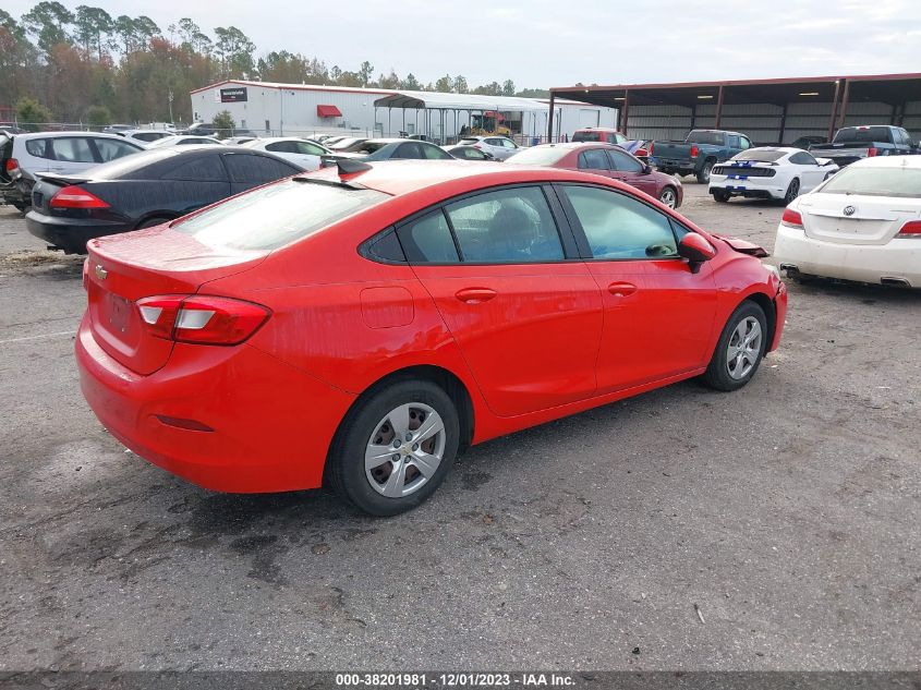 2018 CHEVROLET CRUZE LS - 1G1BC5SMXJ7123397