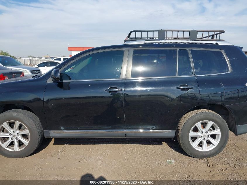 2013 TOYOTA HIGHLANDER - 5TDZA3EHXDS031862