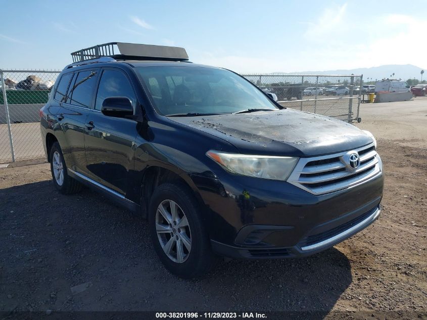 2013 TOYOTA HIGHLANDER - 5TDZA3EHXDS031862