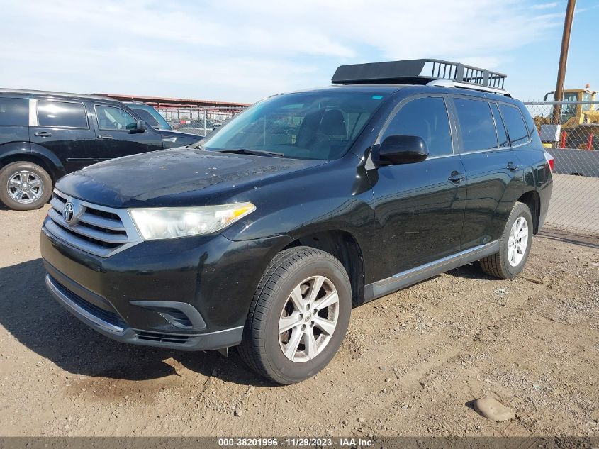 2013 TOYOTA HIGHLANDER - 5TDZA3EHXDS031862