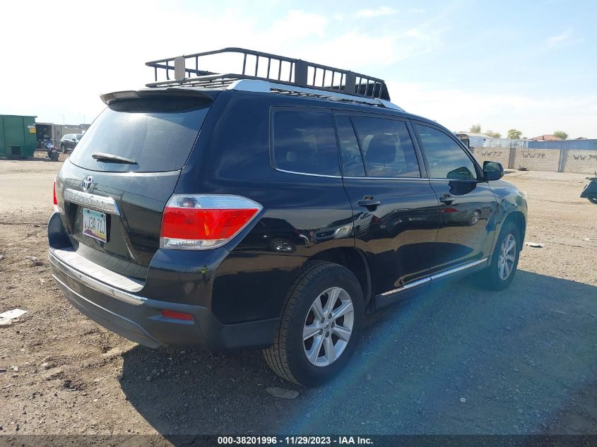 2013 TOYOTA HIGHLANDER - 5TDZA3EHXDS031862