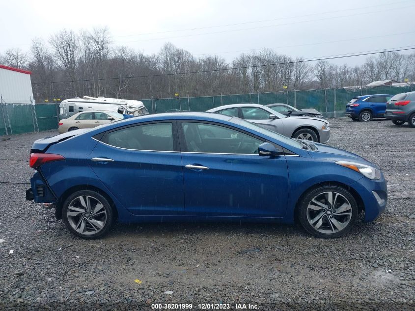 2015 HYUNDAI ELANTRA LIMITED (ULSAN PLANT) - KMHDH4AE2FU425177