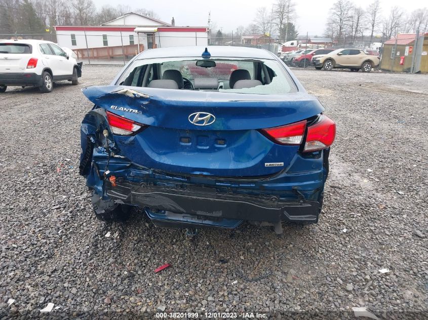 2015 HYUNDAI ELANTRA LIMITED (ULSAN PLANT) - KMHDH4AE2FU425177