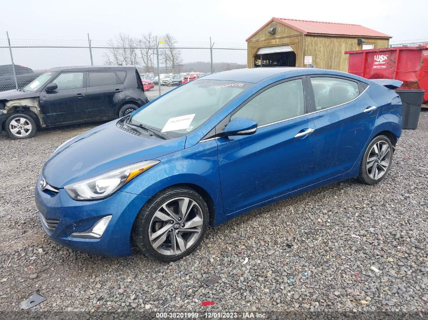 2015 HYUNDAI ELANTRA LIMITED (ULSAN PLANT) - KMHDH4AE2FU425177