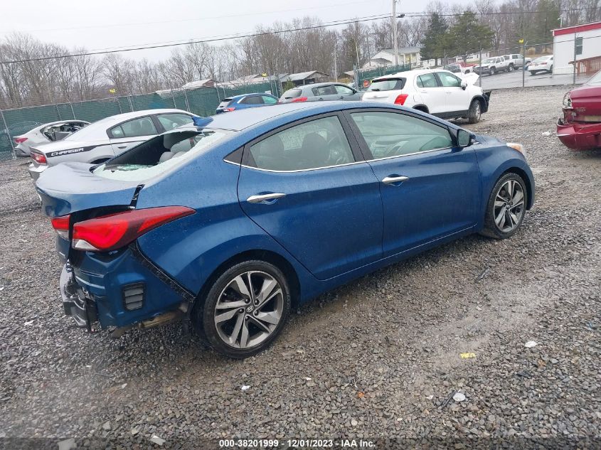 2015 HYUNDAI ELANTRA LIMITED (ULSAN PLANT) - KMHDH4AE2FU425177
