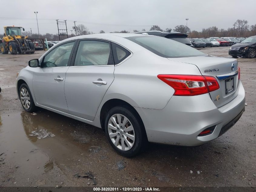 2016 NISSAN SENTRA S/SV/SR/SL - 3N1AB7AP2GL667008