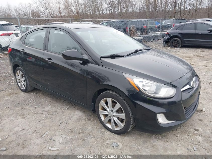2013 HYUNDAI ACCENT GLS - KMHCU4AEXDU576529
