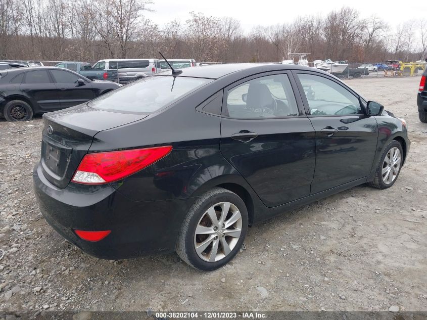 2013 HYUNDAI ACCENT GLS - KMHCU4AEXDU576529