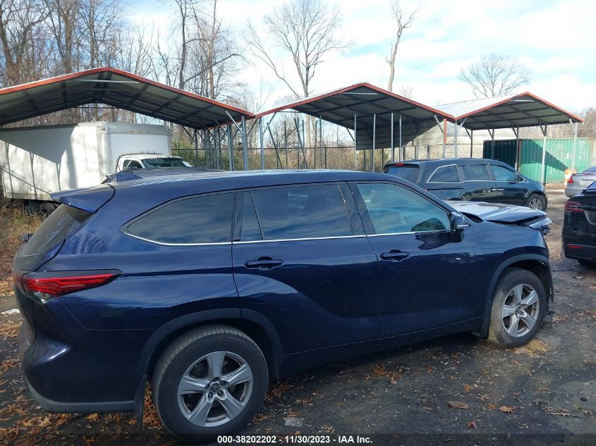 2020 TOYOTA HIGHLANDER L/LE - 5TDBZRBH1LS054186