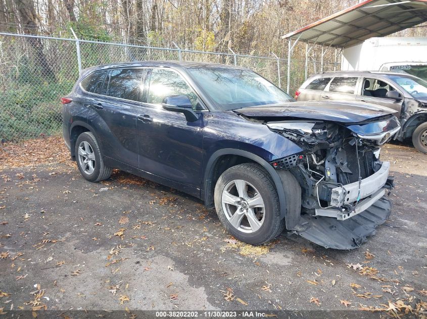 2020 TOYOTA HIGHLANDER L/LE - 5TDBZRBH1LS054186