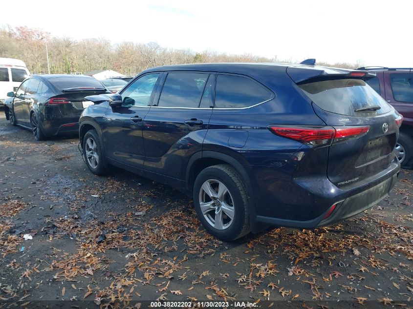 2020 TOYOTA HIGHLANDER L/LE - 5TDBZRBH1LS054186