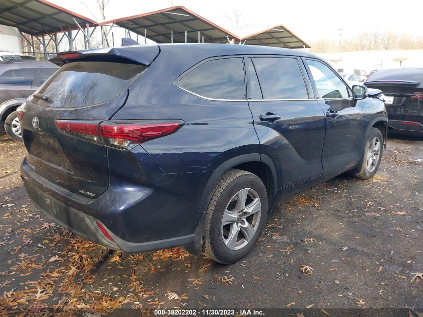 2020 TOYOTA HIGHLANDER L/LE - 5TDBZRBH1LS054186