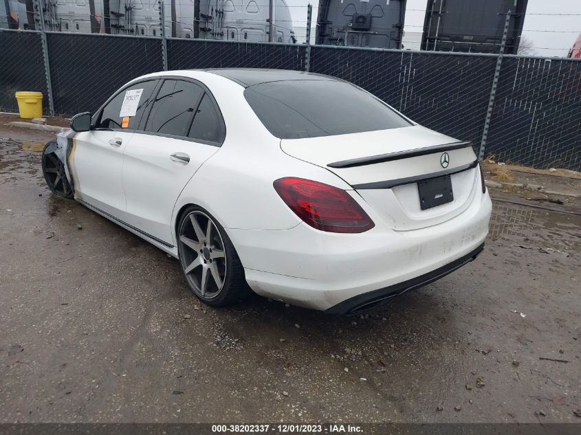 2015 MERCEDES-BENZ C 300 LUXURY/SPORT - 55SWF4JB4FU031230