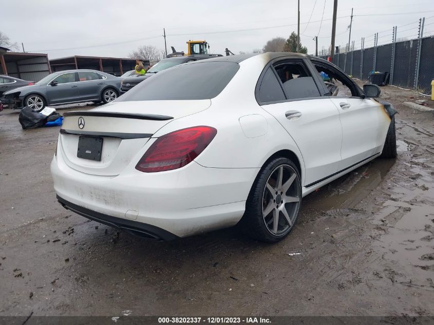 2015 MERCEDES-BENZ C 300 LUXURY/SPORT - 55SWF4JB4FU031230
