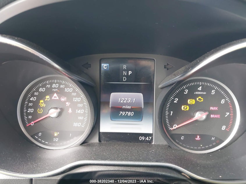 VIN WDDWF4KB2JR335844 2018 MERCEDES-BENZ C 300 4MATIC