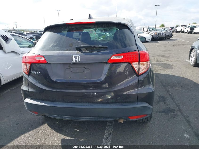 2016 HONDA HR-V EX - 3CZRU5H5XGM755005