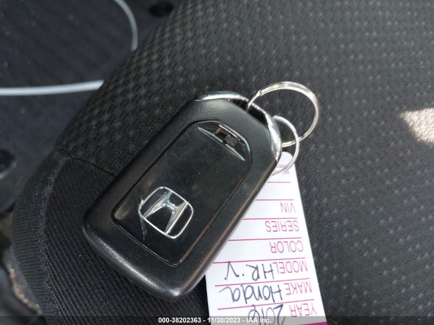 2016 HONDA HR-V EX - 3CZRU5H5XGM755005