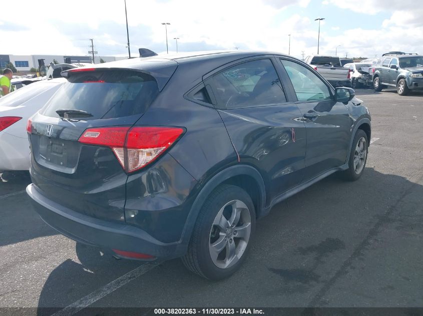 2016 HONDA HR-V EX - 3CZRU5H5XGM755005