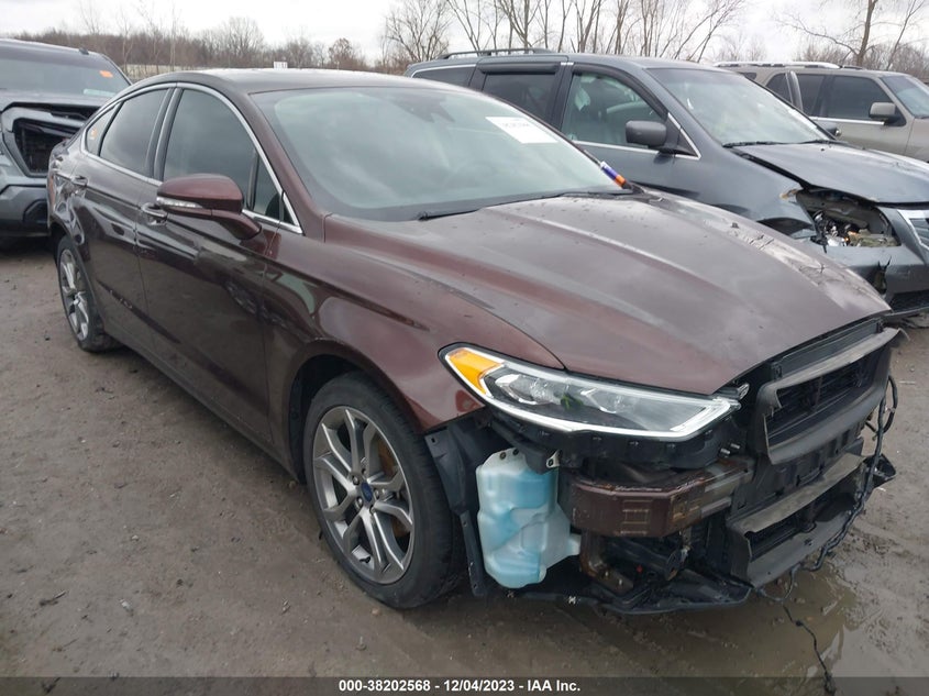 VIN 3FA6P0CD2KR129838 2019 FORD FUSION SEL