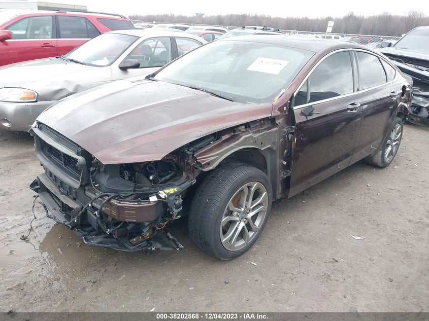 VIN 3FA6P0CD2KR129838 2019 FORD FUSION SEL