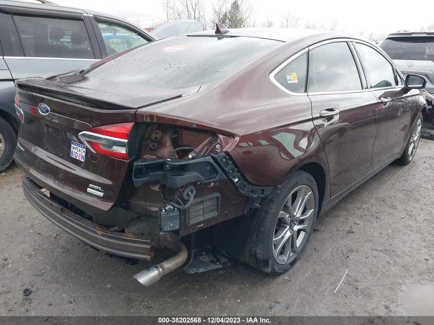 VIN 3FA6P0CD2KR129838 2019 FORD FUSION SEL