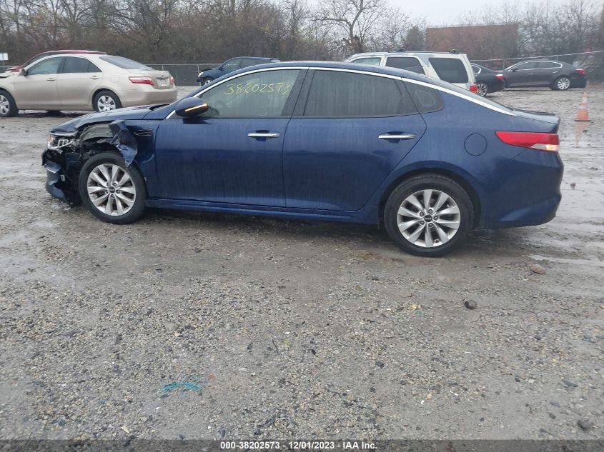 2016 KIA OPTIMA EX - 5XXGU4L36GG089551
