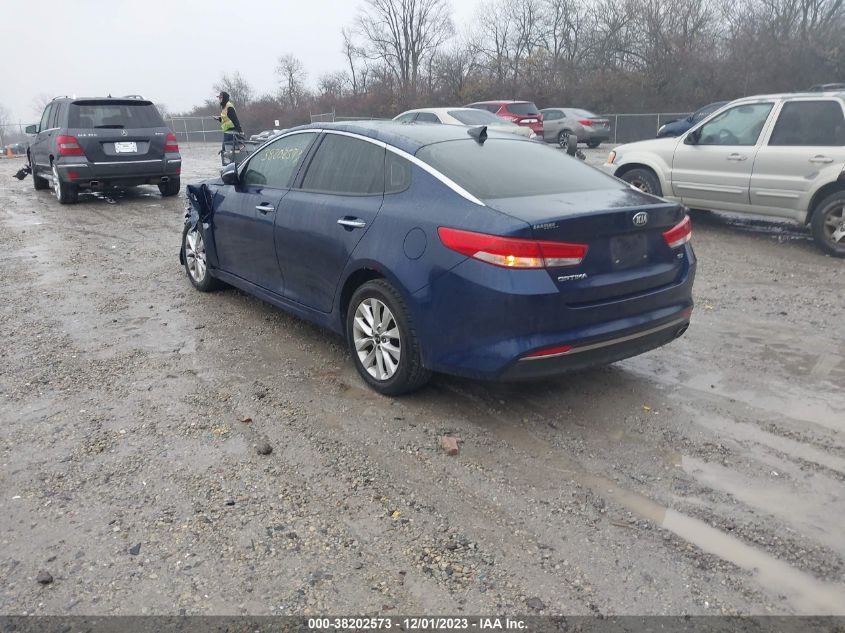 2016 KIA OPTIMA EX - 5XXGU4L36GG089551