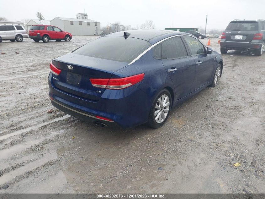 2016 KIA OPTIMA EX - 5XXGU4L36GG089551