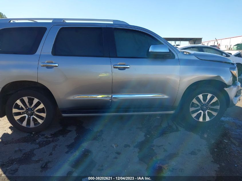 2018 TOYOTA SEQUOIA LIMITED - 5TDKY5G11JS070232