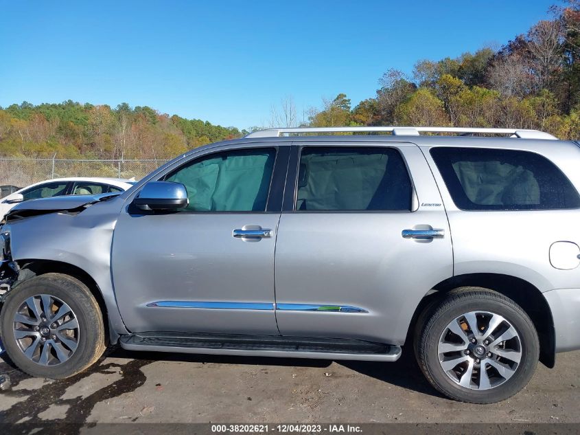 2018 TOYOTA SEQUOIA LIMITED - 5TDKY5G11JS070232