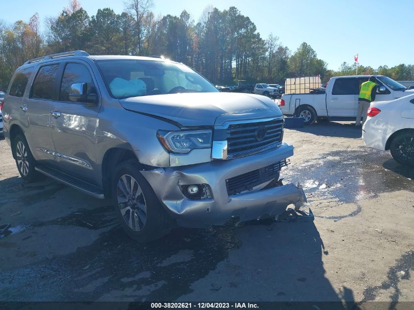 2018 TOYOTA SEQUOIA LIMITED - 5TDKY5G11JS070232