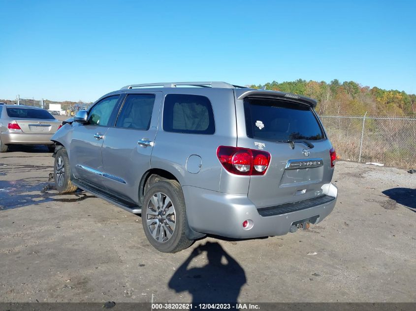2018 TOYOTA SEQUOIA LIMITED - 5TDKY5G11JS070232