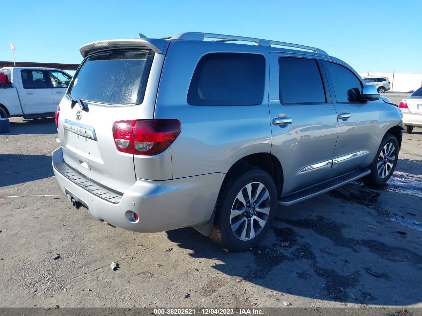 2018 TOYOTA SEQUOIA LIMITED - 5TDKY5G11JS070232