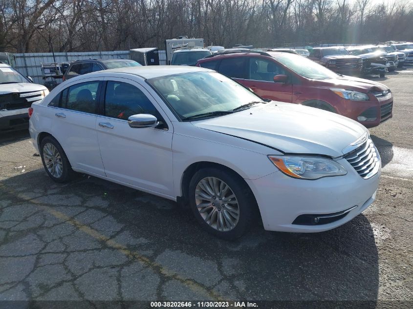 2013 CHRYSLER 200 LIMITED - 1C3CCBCG1DN601018
