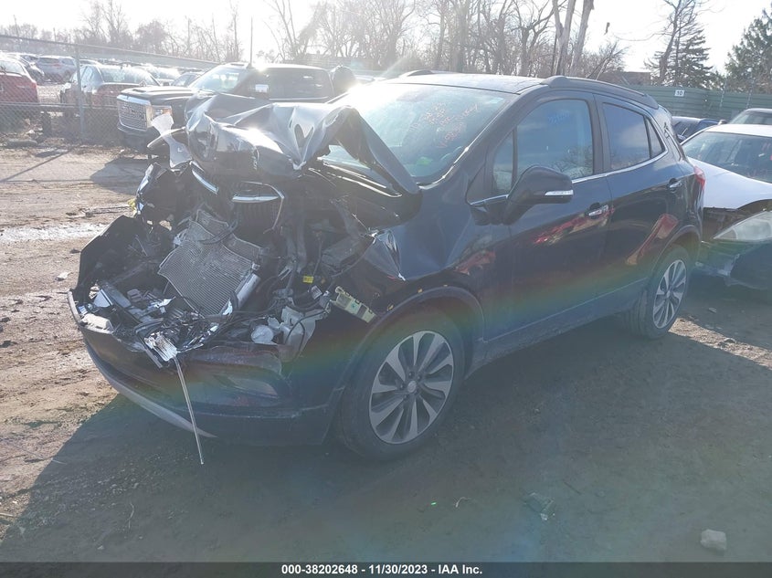 VIN KL4CJBSBXJB625834 2018 BUICK ENCORE PREFERRED II