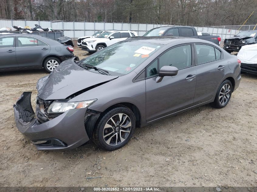 2015 HONDA CIVIC EX - 19XFB2F80FE219196