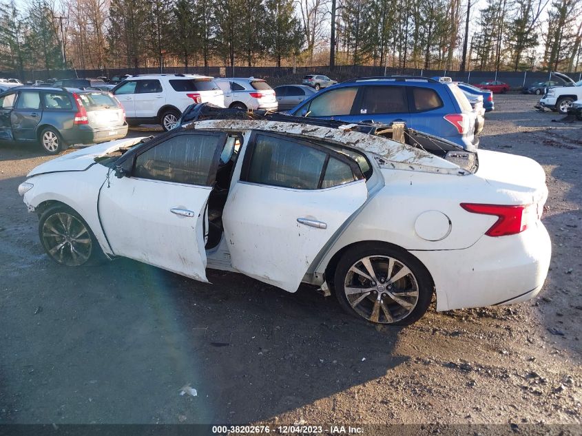 2018 NISSAN MAXIMA 3.5S/SV/SL/SR/PLAT - 1N4AA6AP1JC379791