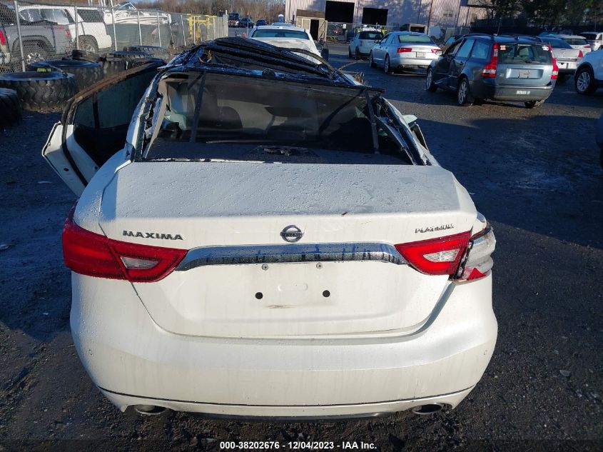 2018 NISSAN MAXIMA 3.5S/SV/SL/SR/PLAT - 1N4AA6AP1JC379791