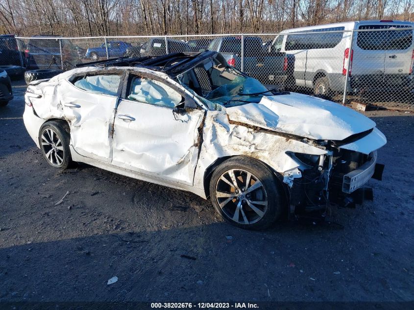 2018 NISSAN MAXIMA 3.5S/SV/SL/SR/PLAT - 1N4AA6AP1JC379791