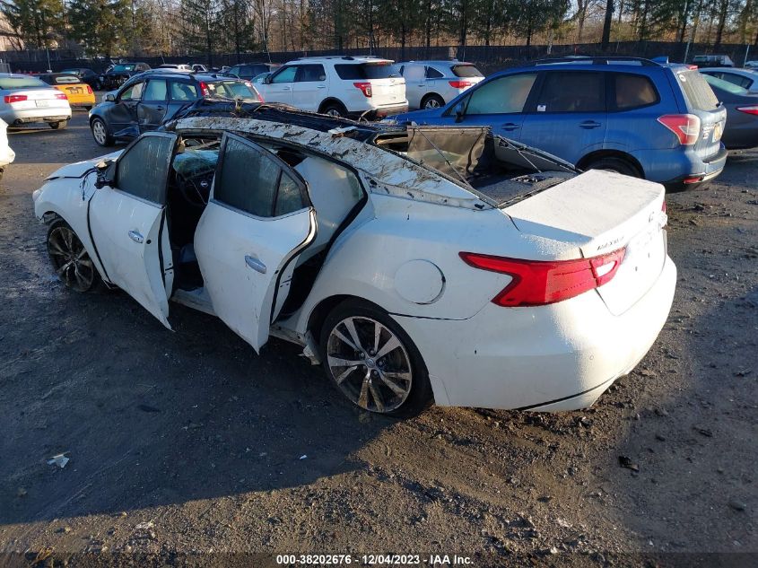 2018 NISSAN MAXIMA 3.5S/SV/SL/SR/PLAT - 1N4AA6AP1JC379791