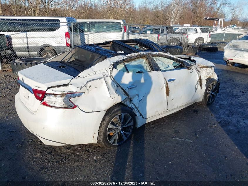 2018 NISSAN MAXIMA 3.5S/SV/SL/SR/PLAT - 1N4AA6AP1JC379791