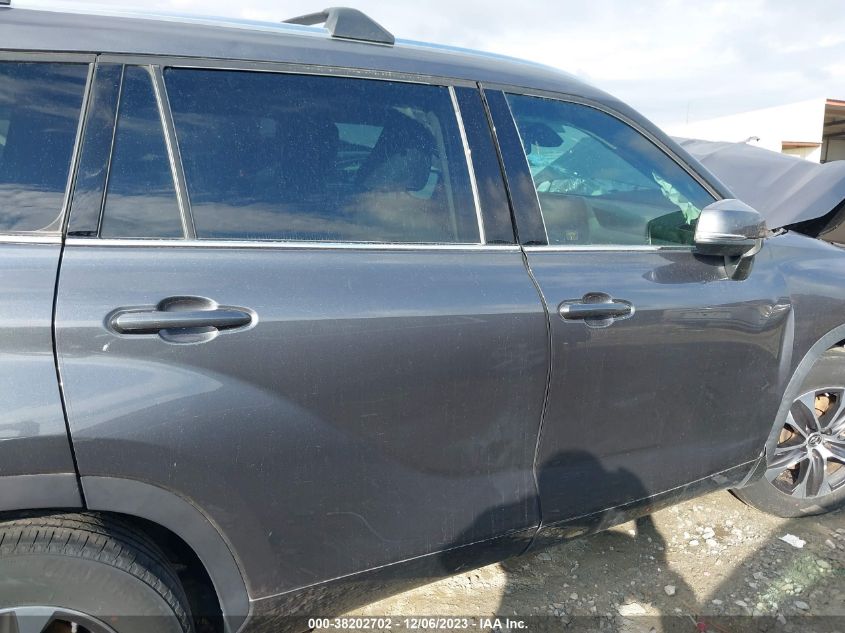 2020 TOYOTA HIGHLANDER XLE - 5TDGZRAH8LS511924