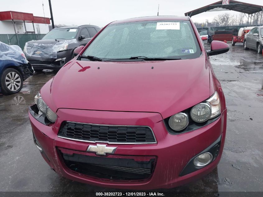 2014 CHEVROLET SONIC LT AUTO - 1G1JC5SB1E4118347