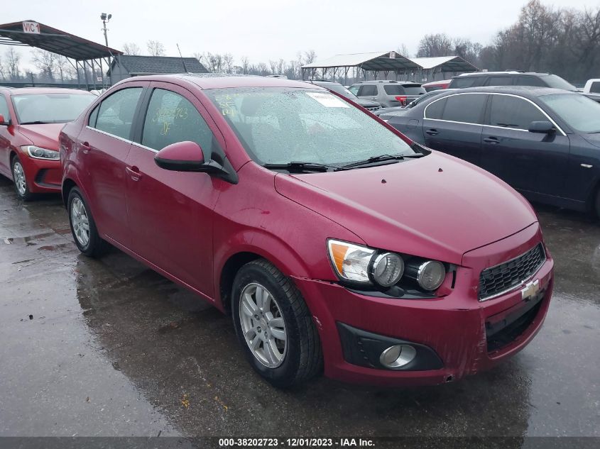 2014 CHEVROLET SONIC LT AUTO - 1G1JC5SB1E4118347