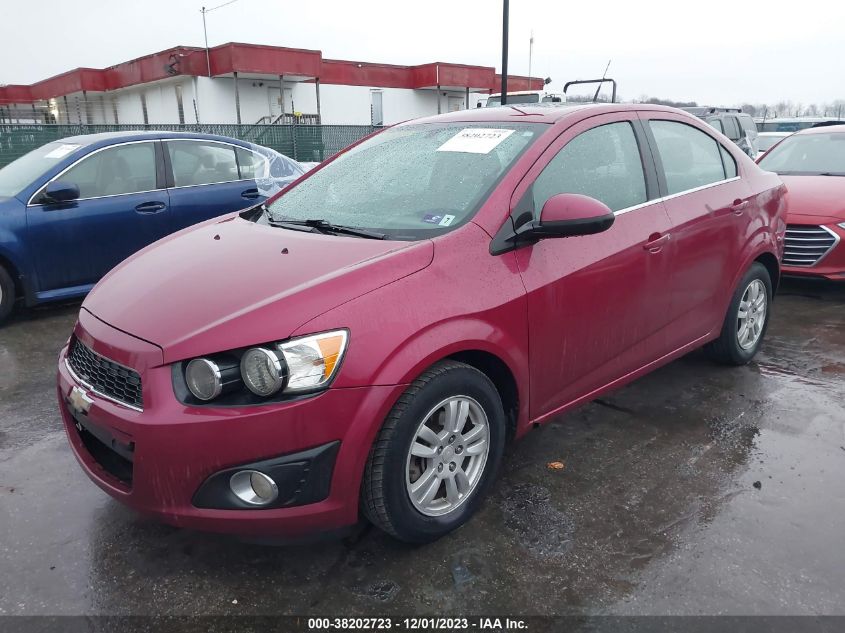 2014 CHEVROLET SONIC LT AUTO - 1G1JC5SB1E4118347