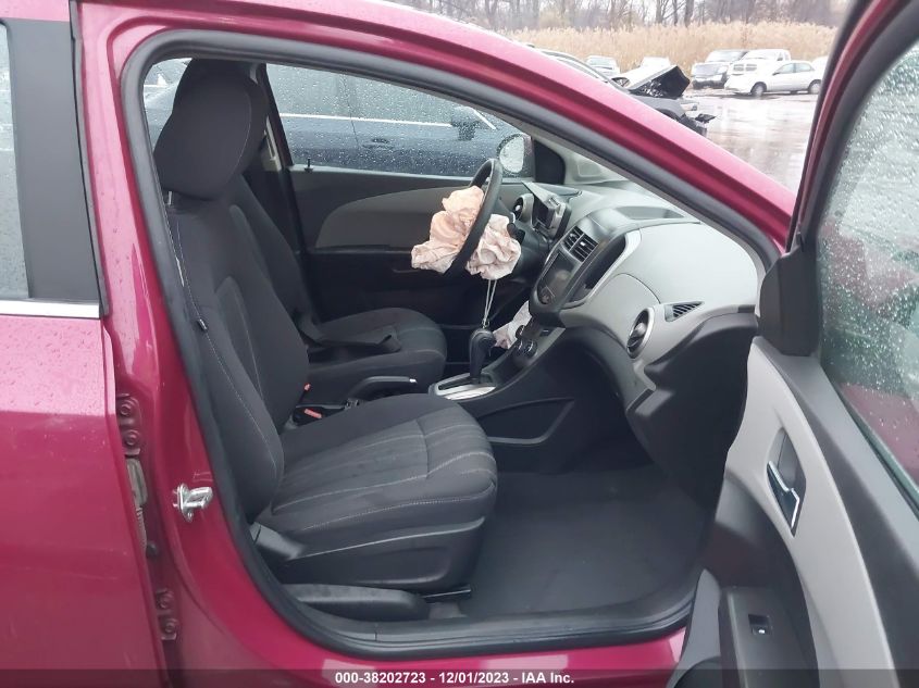 2014 CHEVROLET SONIC LT AUTO - 1G1JC5SB1E4118347
