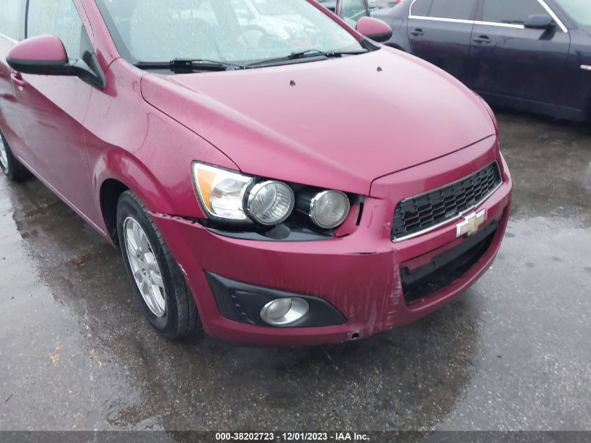 2014 CHEVROLET SONIC LT AUTO - 1G1JC5SB1E4118347