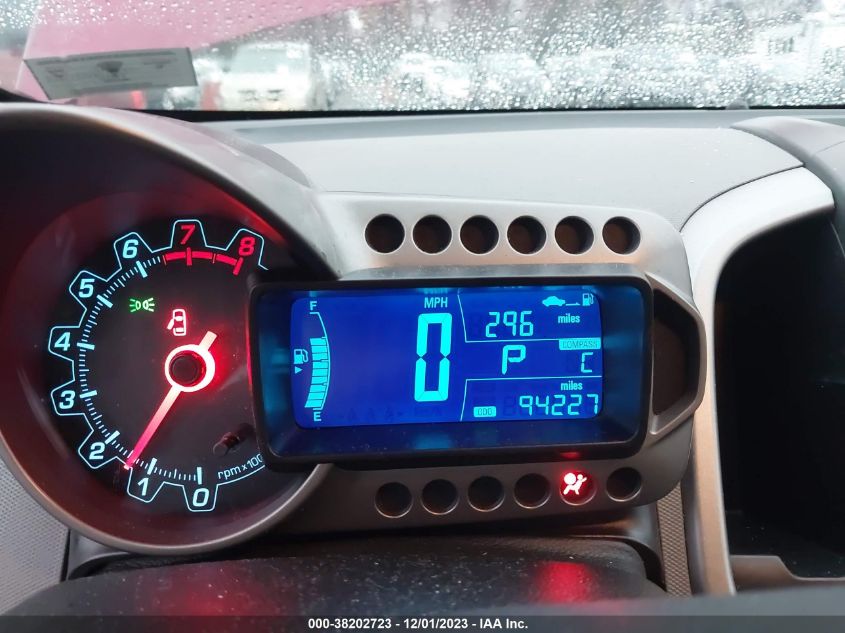 2014 CHEVROLET SONIC LT AUTO - 1G1JC5SB1E4118347